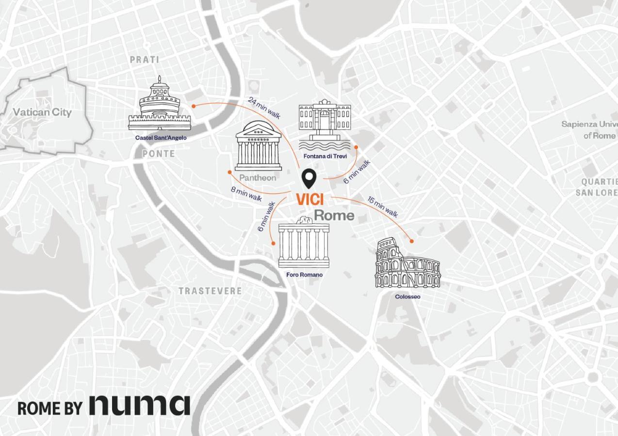 Апарт отель Numa Rome Vici Экстерьер фото